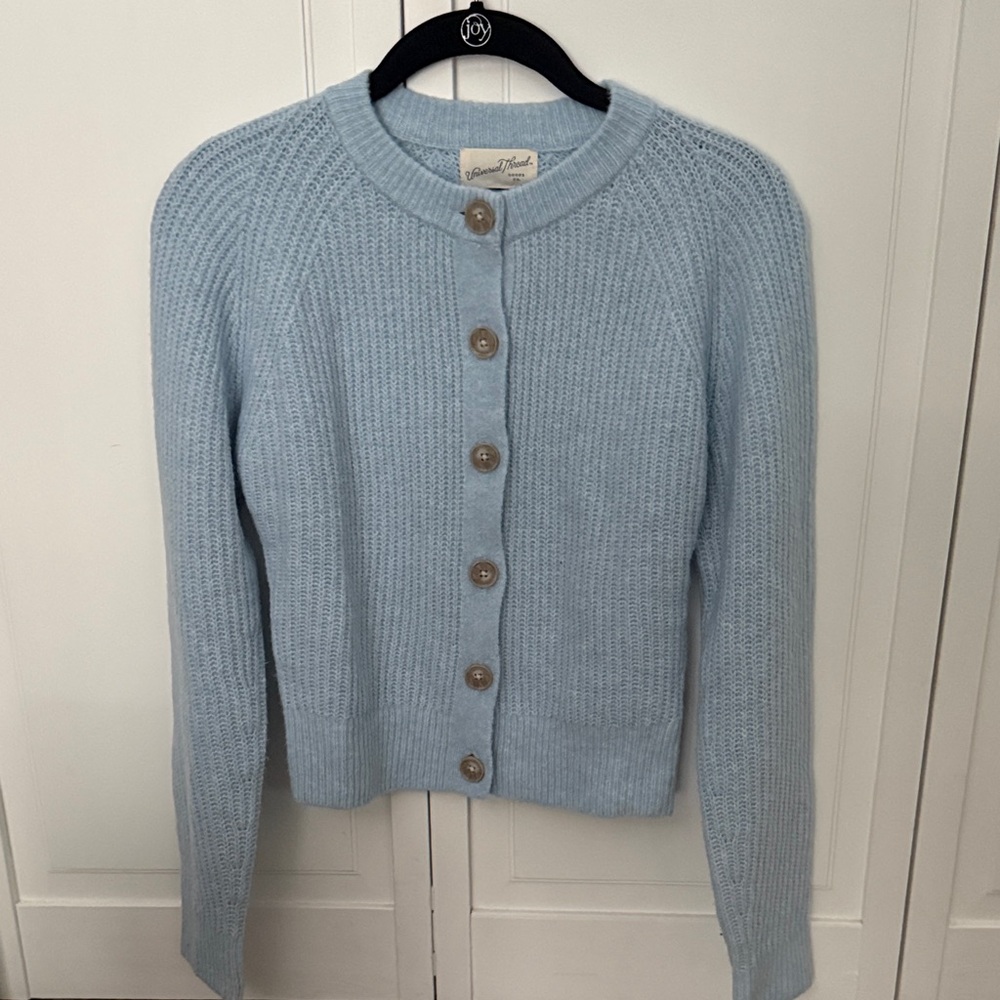 Universal Thread Light Blue Cardigan Sweater